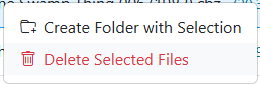 Delete Selected Files