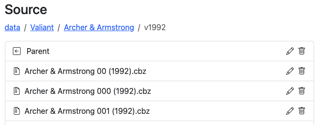 Delete the first file