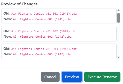 Remove Text Preview Results