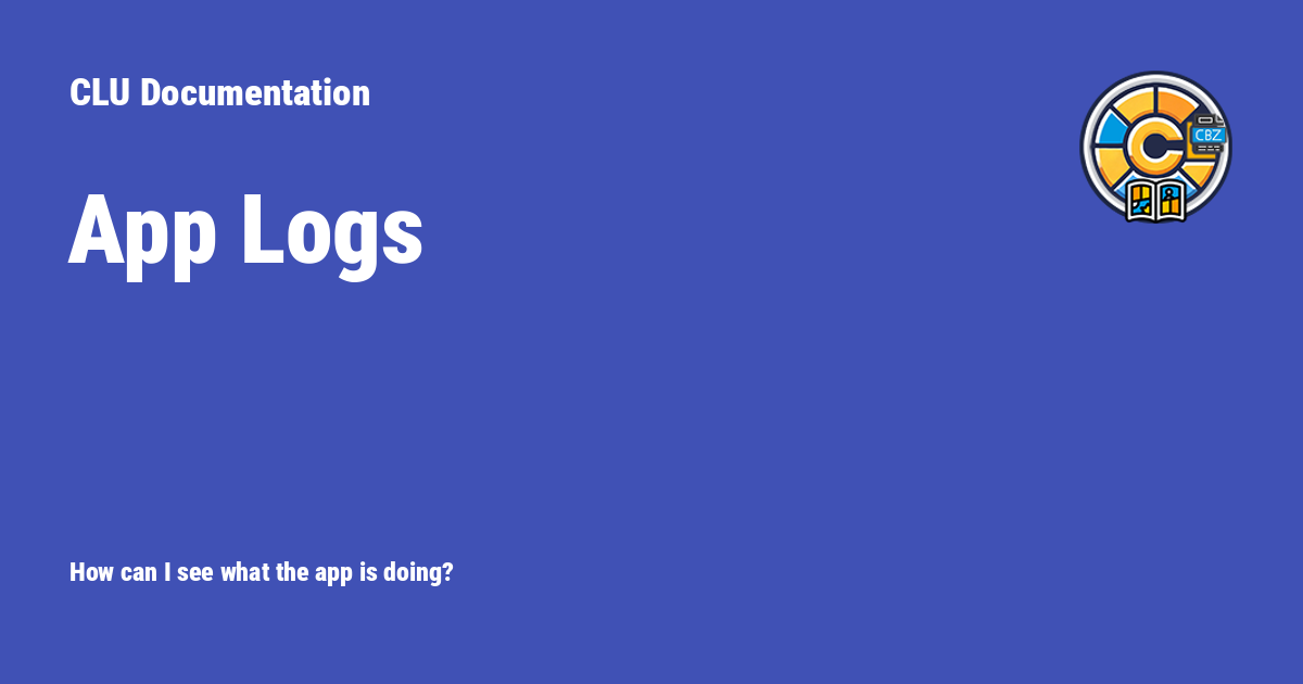 Logl App App Logs - CLU Documentation