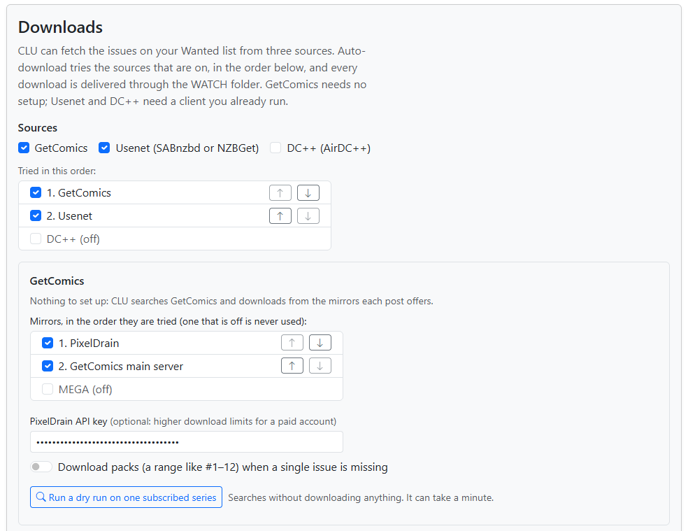 Guided Setup - Downloads