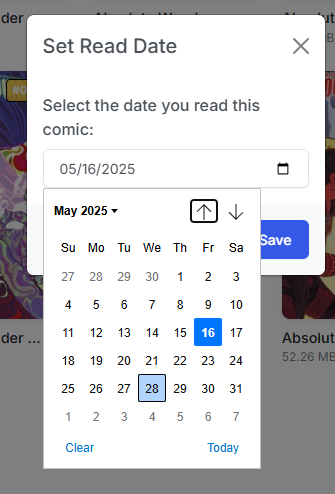 Add Read Date